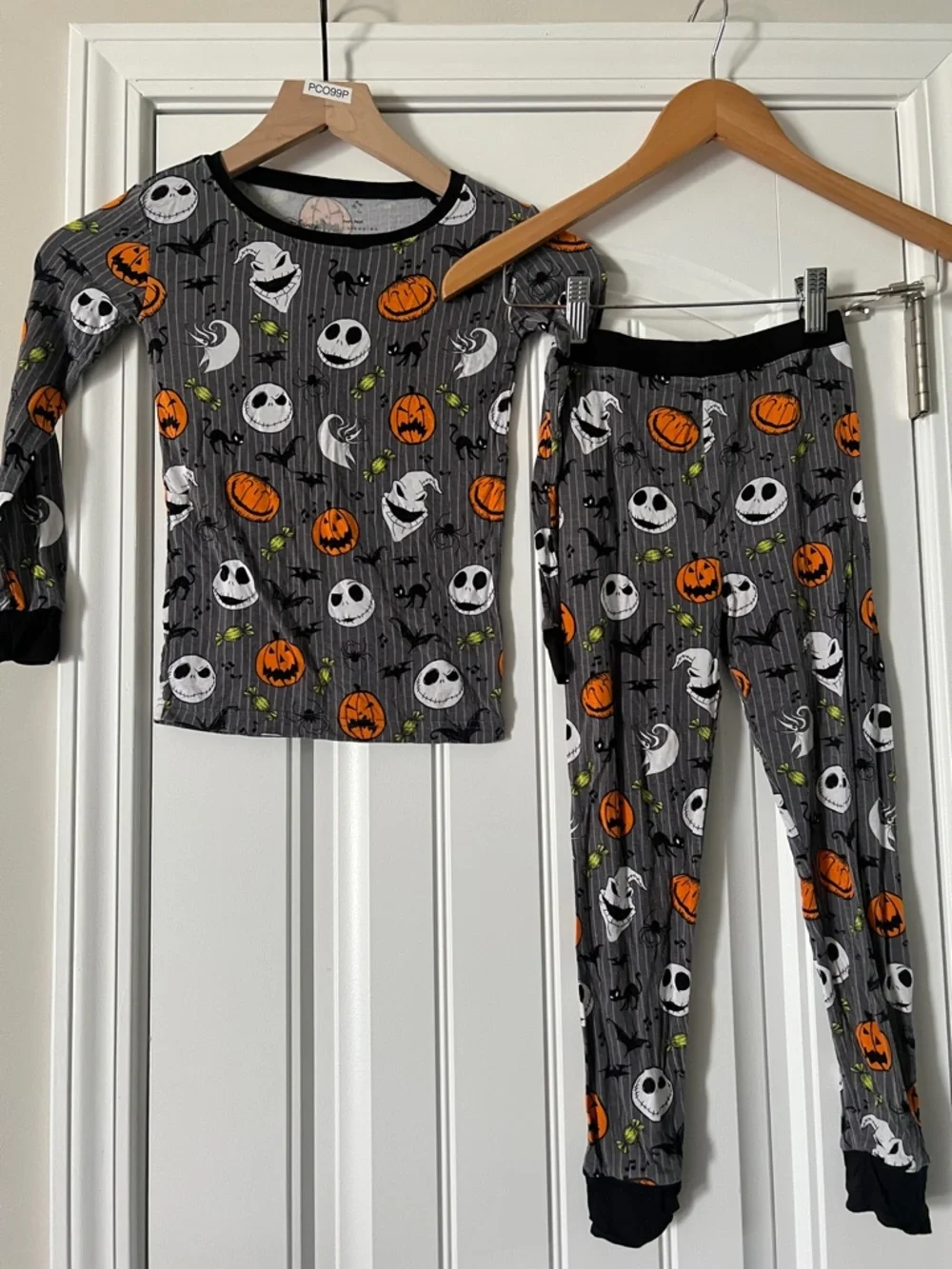 Little Sleepies Nitemare before Christmas  bamboo pjs